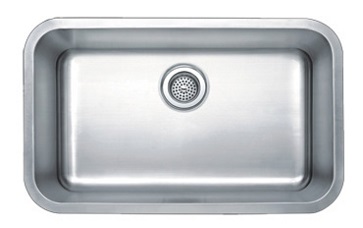 single bowl stainless steel sink